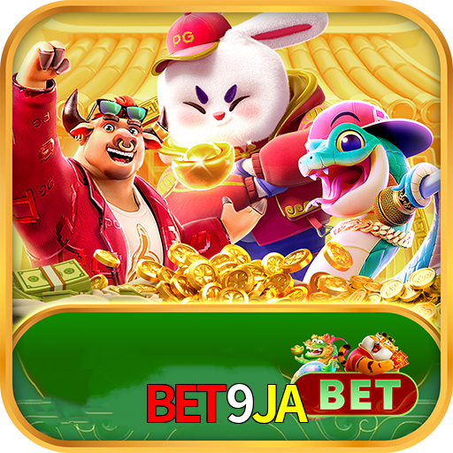 Imagem promocional da BET9JA mostrando a plataforma e suas vantagens